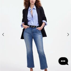 Madewell Curvy Kick Out Crop Jean - 31